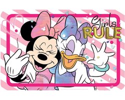 Disney Minnie Mouse & Katrien Duck placemat - onderlegger 43 x 28 cm multicolor