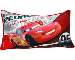 Disney Pixar Cars Kussen – Lightning McQueen – Kinderkussen 35x20 cm – Sierkussen Jongens – Rood