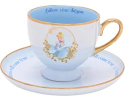 DISNEY PRINCESS - Cinderella - Tea Cup + Saucer 150ml