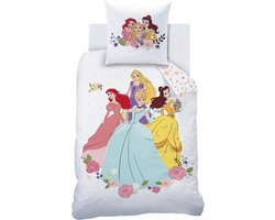 Disney Princess Dekbedovertrek Ball - Eenpersoons - 140 x 200 cm - Katoen