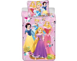 Disney Princess Dekbedovertrek Beauty - 140 x 200 cm / 60 x 70 cm - Katoen
