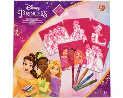Disney Princess knutselen - Vilt posters inkleuren - Knutselen - knutselen voor meisjes - Kleuren - Tekenen - Creatief- Disney Knutselen - Prinsessen knutselen - Prinssesen - Disney prinsessen - Sinterklaas - Schoen kado - Schoencadeautje - Kerst