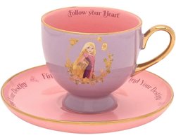 DISNEY PRINCESS - Rapunzel - Tea Cup + Saucer 150ml