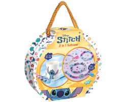 Disney Stitch 2-in-1 Knutselkoffer - Armbandjes maken en mok beschilderen - Speelgoed Kinderen - Knutselen - Voor meisjes en jongens - Vanaf 4 jaar - Totum