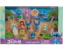 Disney Stitch - Stitch Deluxe Set 8 speelfiguren met 5 accessoires
