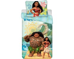 Disney Vaiana Dekbedovertrek -140 x 200 cm - katoen
