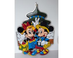 Disney wanddecoratie mickey & minnie al toerist - 3D -  38 Brx 52 H