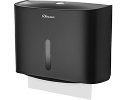 Dispenser voor papieren handdoeken, dispenser voor badkamerhanddoeken, aan de muur gemonteerd, Z-gevouwen servetten en verdeelde handdoekdispensers, biedt plaats aan maximaal 200 vellen