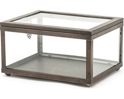 Display case - vitrinekast 28x22x15,5 cm - transparant kunststof