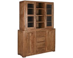 Display Standaard Home ESPRIT Bruin Kristal Acacia 140 x 45 x 180 cm