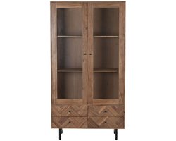 Display Standaard Home ESPRIT Kristal Acacia 100 x 40 x 185 cm