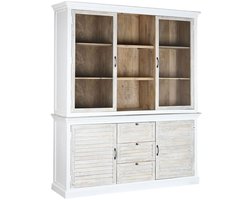 Display Standaard Home ESPRIT Kristal Mangohout 180 x 45 x 220 cm