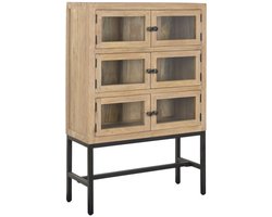 Display Standaard Home ESPRIT Metaal Mangohout 80 X 30 X 120 CM