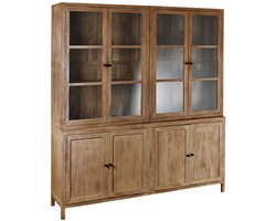 Display Standaard Home ESPRIT Natuurlijk Kristal Mangohout 200 x 45 x 230 cm