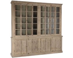 Display Standaard Home ESPRIT Natuurlijk Teakboom Mangohout 266 x 46 x 251 cm
