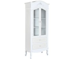 Display Standaard Home ESPRIT Wit Hout Kristal 76 x 39 x 193 cm