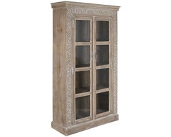 Display Standaard Home ESPRIT Wit Mangohout 120 X 44 X 210 cm