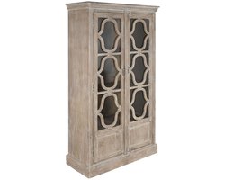 Display Standaard Home ESPRIT Wit Mangohout 120 X 50 X 210 cm