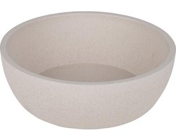 District 70 BAMBOO - Design voerbak voor honden - Beige Ø 17,5 cm | 1000ml