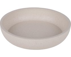District 70 BAMBOO - Design voerbak voor katten - Beige Ø 12 cm | 180ml