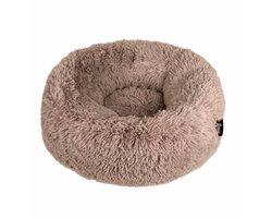 District 70 FUZZ Donut Hondenmand - Mocca - Medium Ø 60 cm