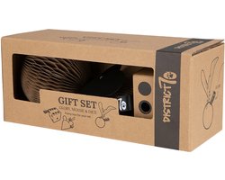 District 70 Gift Set - Kattenspeelgoed - 22x9.5x8.5 cm Bruin 3 stuks