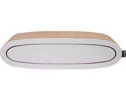 District 70 OVAL OFFICE kartonnen krabmeubel - Kleur Wit - 84 x 24 x 24 cm