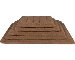District 70 SHERPA - Comfortabele en Stijlvolle Benchmat - Maat: M - 77 x 54 x 8 cm, Kleur: Mokka