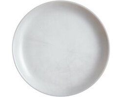 Diwali - Marmer - Dessertbord - D20x1.5cm - Opaal - (set van 6)