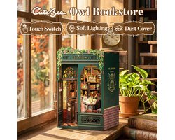 DIY Boekensteun Kit met LED Verlichting - Magische Uilen Boekhandel