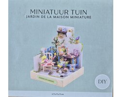 DIY-Miniatuur Tuin-Knutselen-9x9x11cm