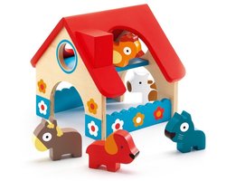 Djeco baby kleuren Minifarm