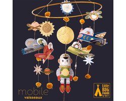 Djeco baby mobiel ruimteschip - FSC MIX decoratie kinderkamer.