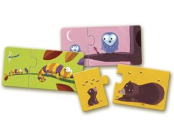 Djeco - Mama en baby - 12 x 2 stukjes