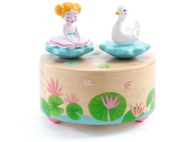 Djeco muziekdoosje Ballerina Melody - FSC 100% - kinderkamer decoratie.