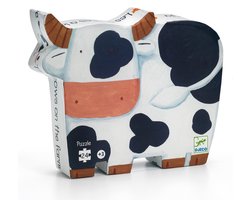 Djeco Puzzel Koe | Voor kinderen | 24 stukjes