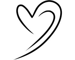 Djemzy - Hartje - 2-delig- wanddecoratie woonkamer - wanddecoratie slaapkamer - wandversiering - muurversiering - wandpaneel - wall art - hout - zwart - Valentijnscadeau - liefde - love - MDF 6 mm