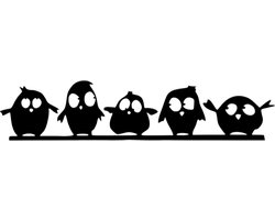 Djemzy - rare figuurtjes- wanddecoratie woonkamer - wanddecoratie slaapkamer - wandversiering - muurversiering - wandpaneel - wall art - hout - zwart - grappig - MDF 6 mm