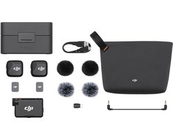 DJI Mic Mini - 2 TX + 1 RX - Microfoons + Charging Case