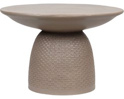 DKNC - Bijzettafel Avery - Magnesium - 58x58x38cm - Bruin
