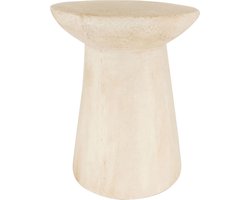 DKNC - Bijzettafel Bombay - Magnesium - 38x38x48cm - Beige