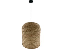 DKNC - Hanglamp Rineen - Zeegras - 46x46x50cm - Bruin