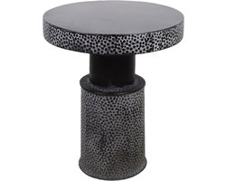 DKNC - Tafel Alexander - Metaal - 37.5x37.5x44 cm - Zwart