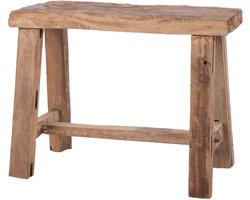 DKNC Tallinn Kruk - Teakhout - 60x33x48cm - Bruin