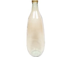 DKNC - Vaas Tainan - recycled glas -25x75cm - Goud