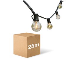 D'Lite LED Prikkabel Sparkl 25m 4W 250lm - 827 Zeer Warm Wit | IP44 - 5x Koppelbaar