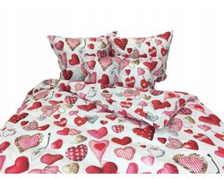 D'Lux Katoenen Dekbedovertrek 160x200 cm - Nederlands Product