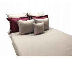 D'Lux Katoenen Dekbedovertrek Set 160x200 cm - Nederlands Product