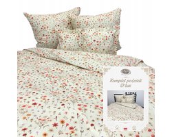 D'Lux Katoenen Dekbedovertrek Set 160x200 cm - Nederlands Product