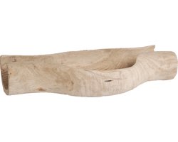 D&M BLOND houten grote schaal - L 71 cm